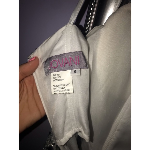 JOVANI 81120 in white/crystal - Picture 8 of 8